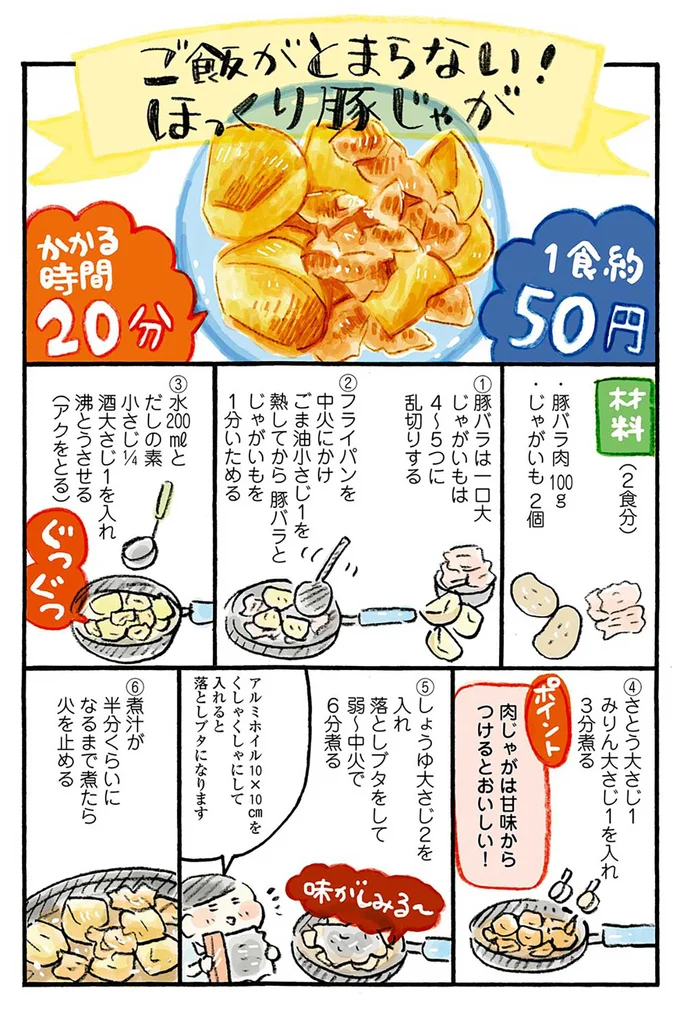 『おひとりさまのゆたかな年収200万生活』『四季の野菜レシピ』 42-02.png