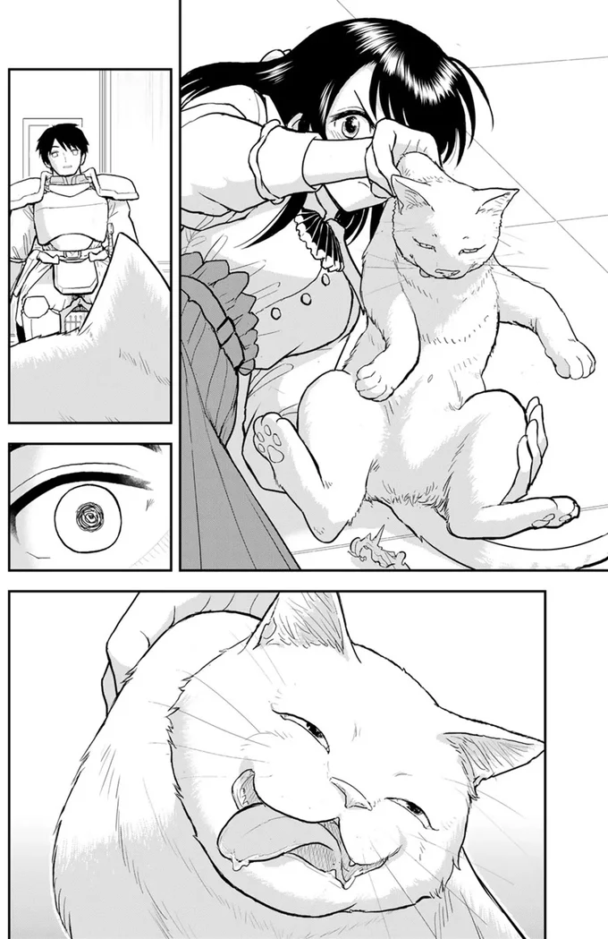 「お止めください！」ネズミに憑依した近衛兵が猫になった王に食べられてしまう!?／王が猫になった 15751195.webp