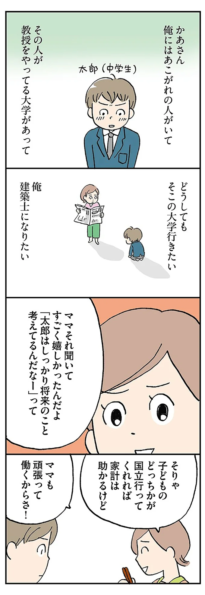 「働いててよかった」と母が涙...。息子の成長を感じ、報われた瞬間／働きママン まさかの更年期編 6.webp