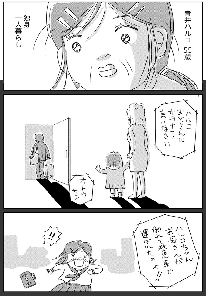 気がつけば55歳。両親の離婚、母の介護...苦労ばかりだった人生だったが／ハルコの恋 02-01.png