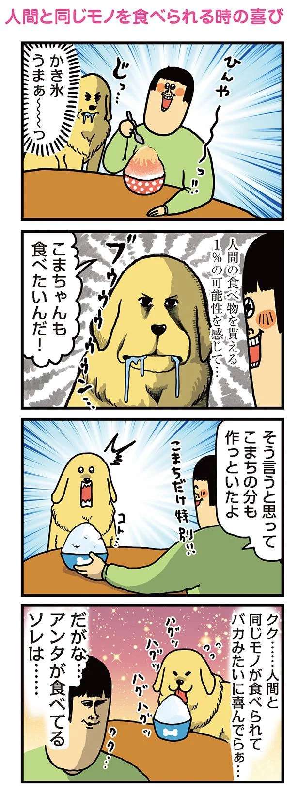 気付いたな。おやつで騙されたと気づいた「犬の表情」が.../まめきちまめこニートの日常 3 mameko25_1.jpeg