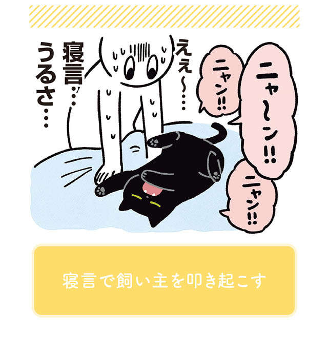 うちの猫は寝ても起きてもにぎやか。そんな姿もかわいくて...！／黒猫ろんと暮らしたら3 11.jpg