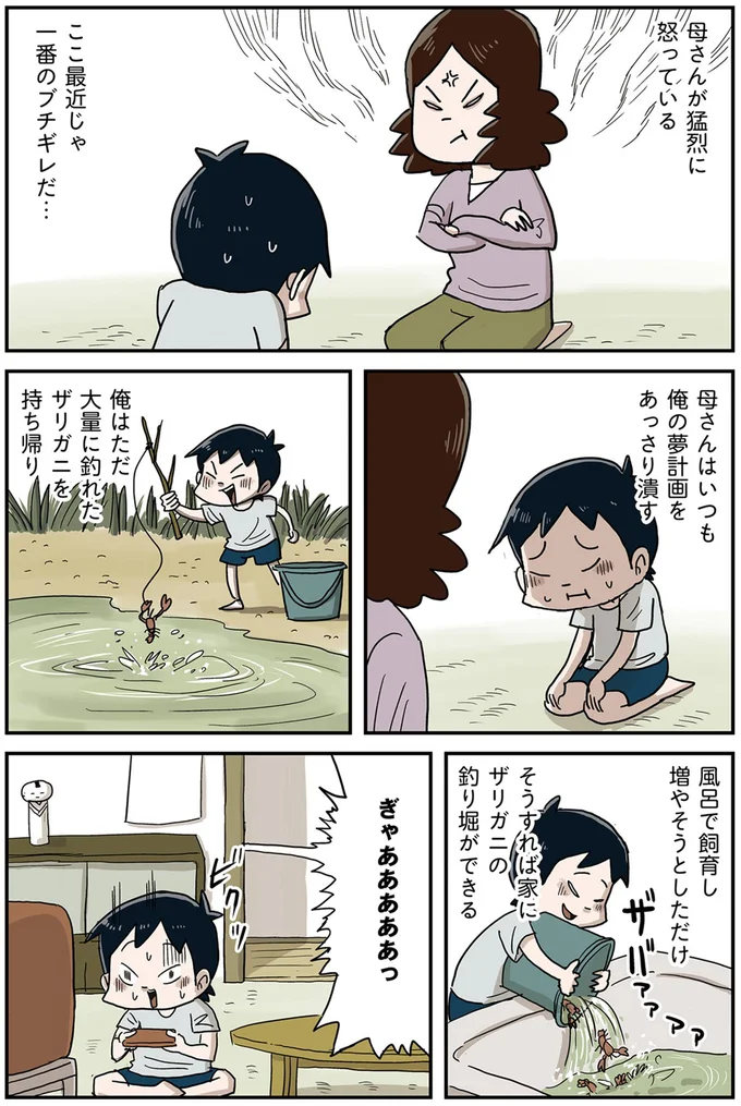 どうしてお風呂に...小学生男子が母にブチ切れられた「夢計画」。大人からしたら悪夢!?/しなのんちのいくる2 132.png
