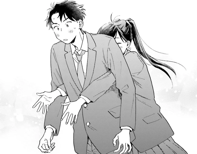 初のバックハグにドキドキ。彼女に押されっぱなしの交際初日／彼女と彼の関係1