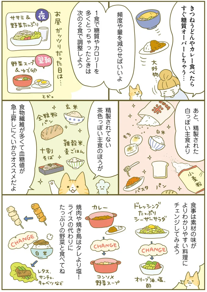 食べすぎをやめたいなら元から。ごはんが進む濃い味から卒業すべし/ネコちゃんのゆるゆるダイエット塾 32.png