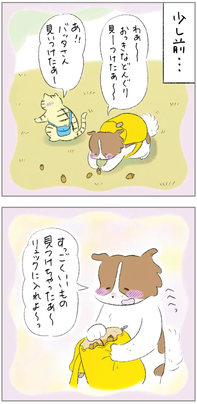 『ターとアグのしあわせ日和 元ノラ猫と元保護犬、ふたりは親友』 01-07.png