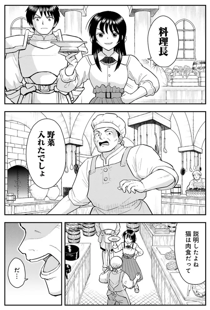 猫は同じご飯だと飽きる？ ご飯を食べなくなった理由は...／王が猫になった 15751109.webp