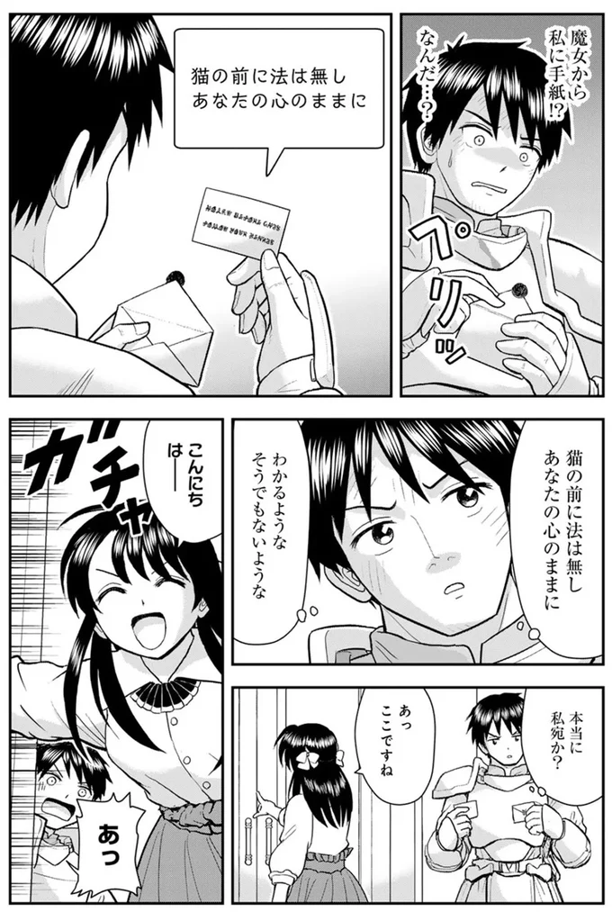 魔女の弟子は普通の女の子？ 「猫になった王」のお世話のために助っ人を呼ぶことに／王が猫になった 15749289.webp