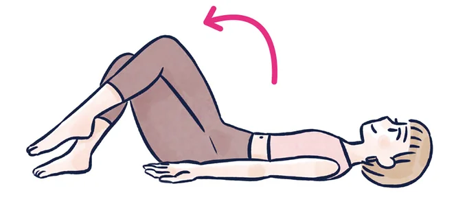 寝転がってリラックス！上向き美尻をつくる「股関節＆お尻ストレッチ」／ひねって伸ばす ふわトレッチ 28.png