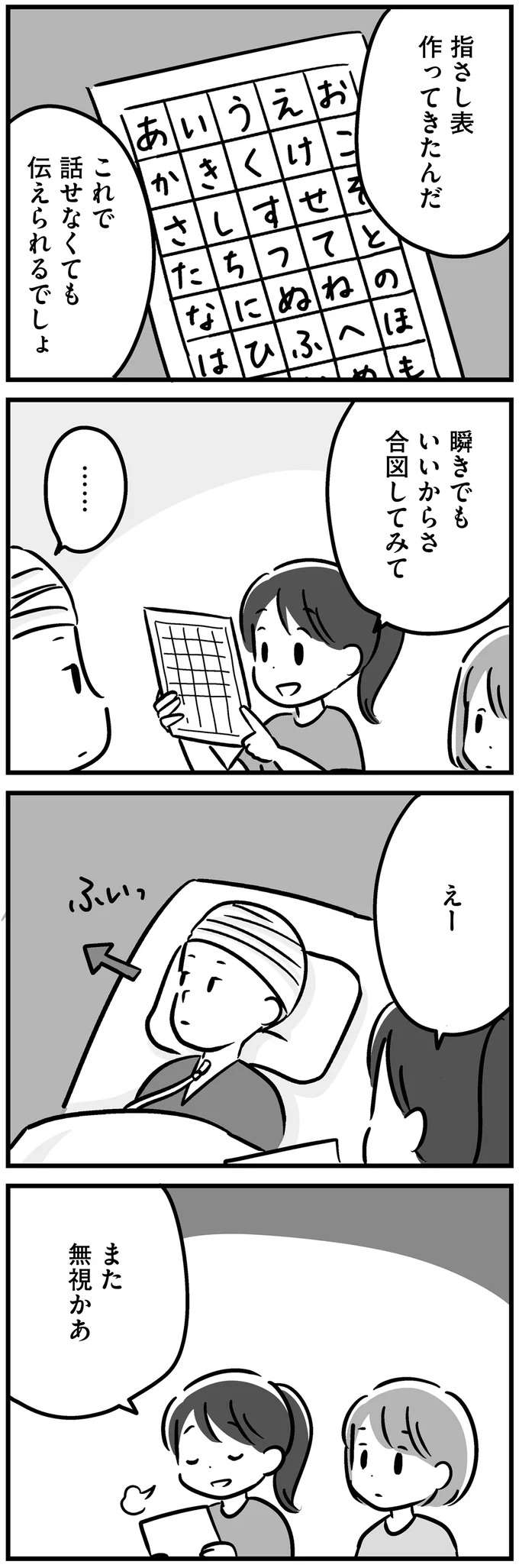 「脳にできた腫瘍が破裂」した父。半身まひと失語症の症状が出ている父に娘は／家族を忘れた父親との23年間 kazoku5_4.jpeg