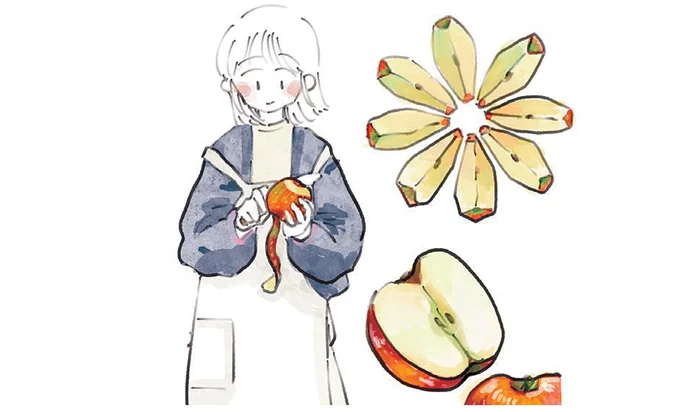 わが家にやってきた大量のりんご。「バニラアイス添えの紅茶煮」で至福のお茶時間／季節が好きなわたしとマダム 14426076.webp