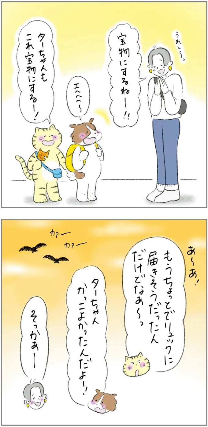 『ターとアグのしあわせ日和 元ノラ猫と元保護犬、ふたりは親友』 01-17.png