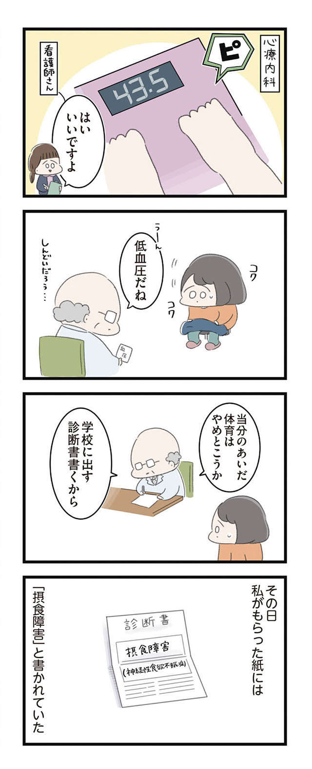 心療内科の診断は「摂食障害」!? 私は"神様"の言うことを聞いてるだけで病気じゃない！ でも、体は... 13.jpg