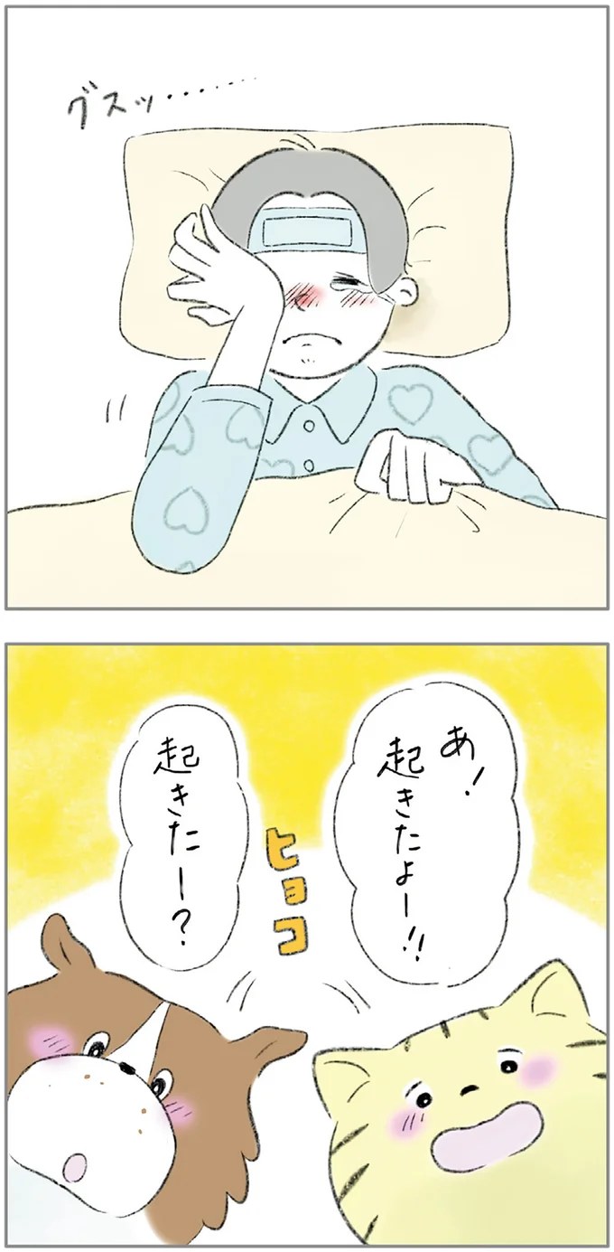 『ターとアグのしあわせ日和 元ノラ猫と元保護犬、ふたりは親友』 06-10.png