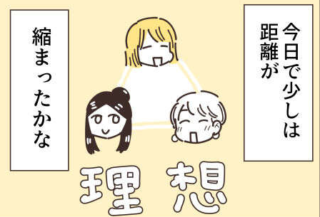 「ねえねえ...」ママ友の内緒話？ 苦手なママ友と仲良くなれたと思ったのに／不等号な距離