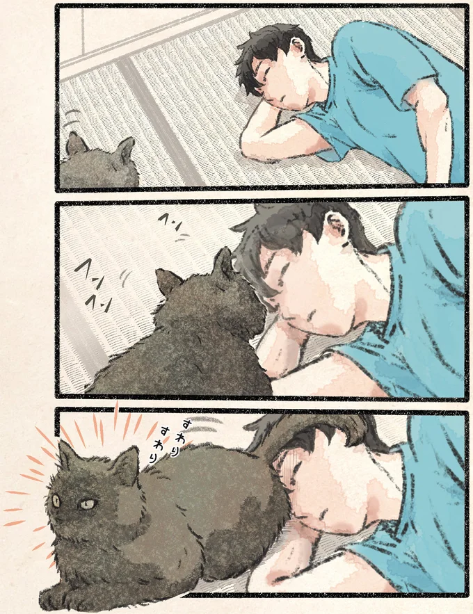 『今日もネコ様の圧が強い2』 31.webp