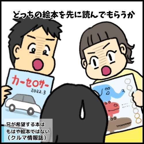 兄が組み立てたクルマおもちゃを...ガッシャーーン！ 兄妹げんか勃発パターン8選／みたんの育児あるある IMG_0938.JPG