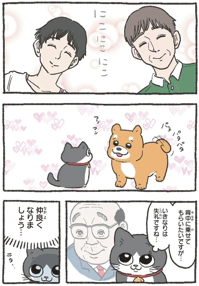 もしかして君も？ねこおじと柴犬の意外すぎる共通点／ねこに転生したおじさん3 191.webp