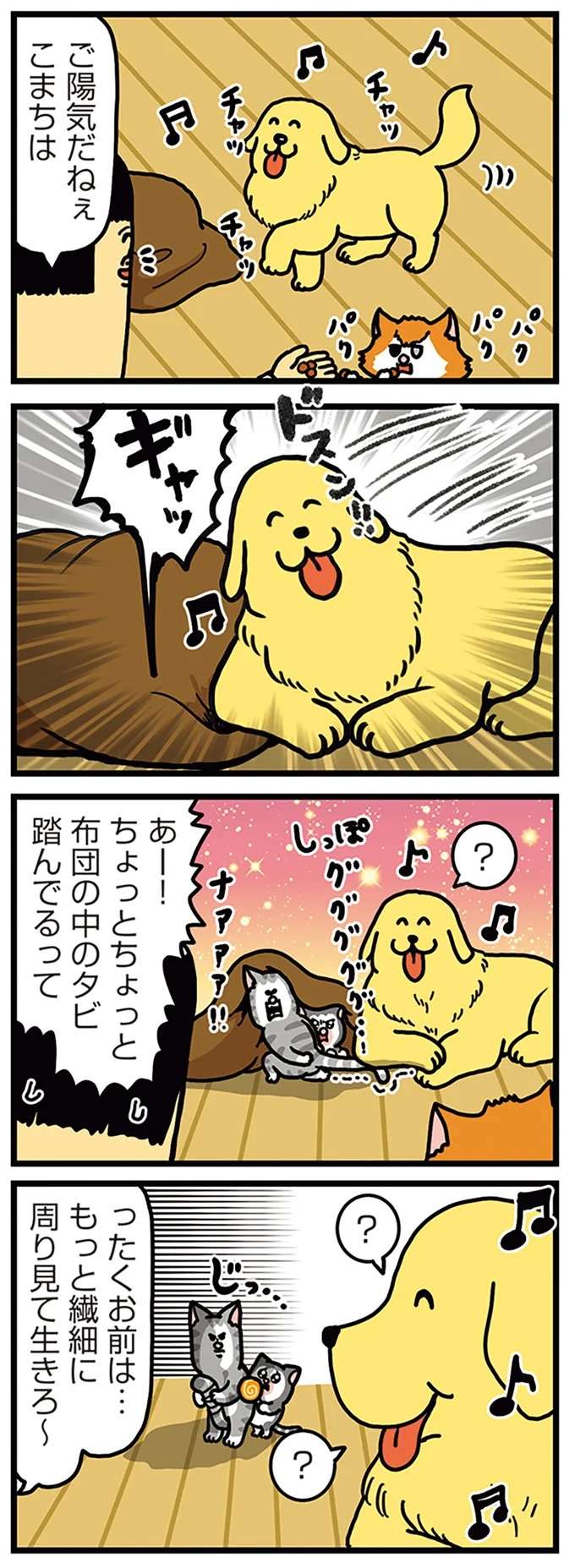 大雑把な愛犬。自分が痛みだけは繊細すぎて.../まめきちまめこニートの日常 こまちとタビ4 mame5_1.jpeg