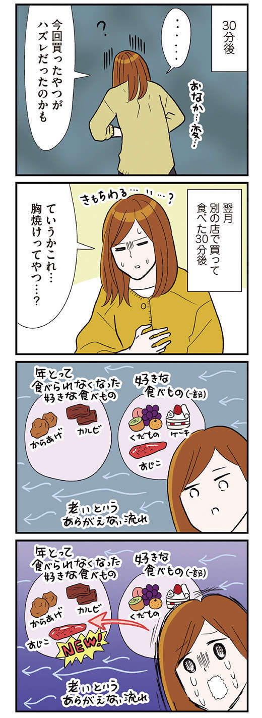  「人生の喜び半分が...」大好物のすじこを食べた後に腹痛！その真実は／気づいたら独身のプロでした P68_02.jpg