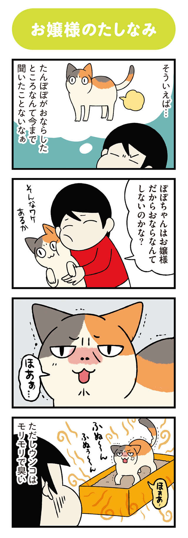 「もっと早く言ってくれればよかったのに～」お嬢様猫のトイレへのこだわりとは？／うちう猫と柴犬 13.jpg