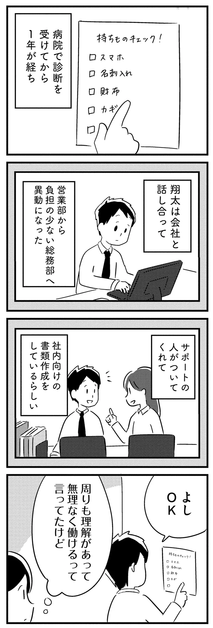 40代で若年性認知症と診断された夫。1年後に起きた「変化」は...／夫がわたしを忘れる日まで 13376863.webp