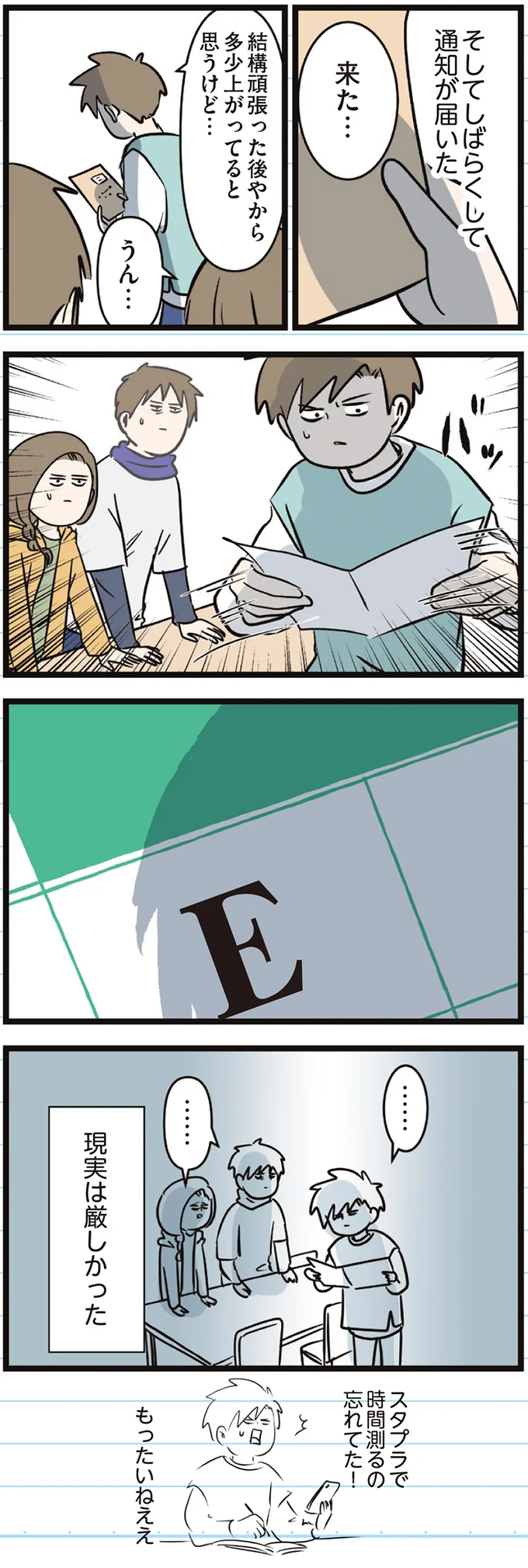 受験生の兄に「豆腐メンタルやからな―」。模試結果の現実と選択は...？／家族で初めての大学受験 arawareta5_8.webp