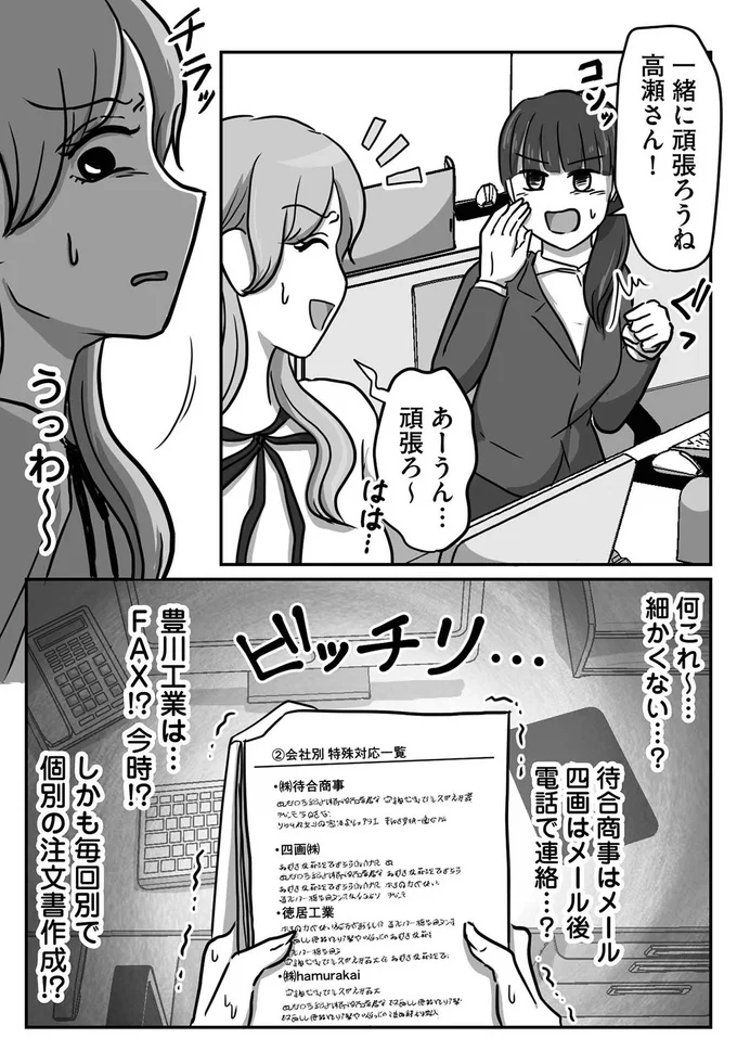 「この仕事めんどくさーい」事務の仕事をナメていた新人。その仕事ぶりが...！／新人は自称HSP 03-02.png