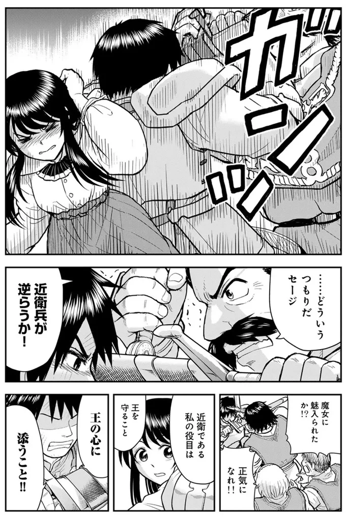 「猫に変身した王」の心がわからない！ 武器を振り上げて...混乱する従臣たちが一触即発!?／王が猫になった 15749347.webp