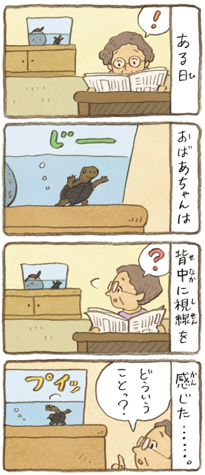 おばあちゃんとかめ 何げに楽しい2匹とのくらし 08-03.webp