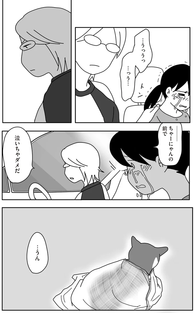 「泣いちゃダメだ」愛する猫に下されたガンの診断。涙をこらえることができず...／世界一幸せな飼い主にしてくれた猫 07-07.png