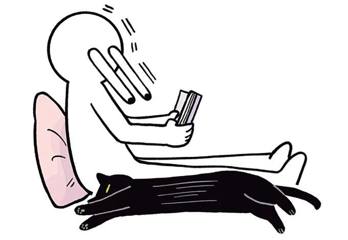 「死ぬほどビビった」猫の飼い主。あら、ねんねしてる...と思ったら／黒猫ろんと暮らしたら