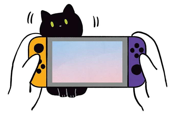 「存在をアピールする猫」。意外とバリエーションが豊富です/黒猫ろんと暮らしたら2