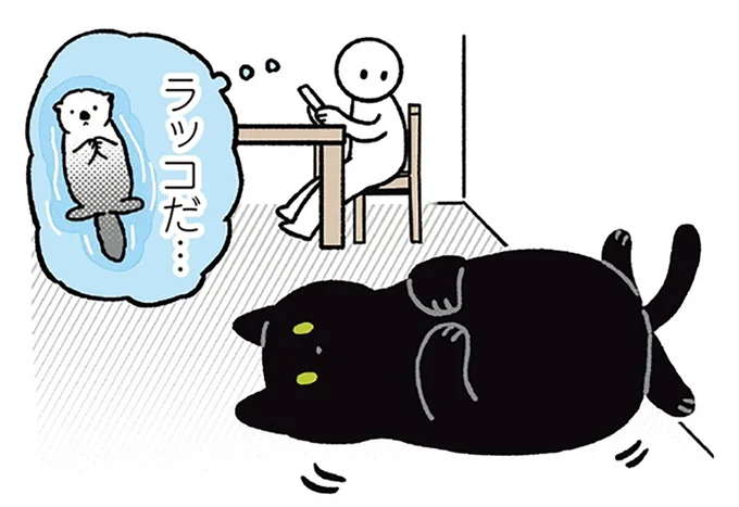 「ギャアアアア!」猫っていうのはなぜこう唐突に...!/黒猫ろんと暮らしたら3