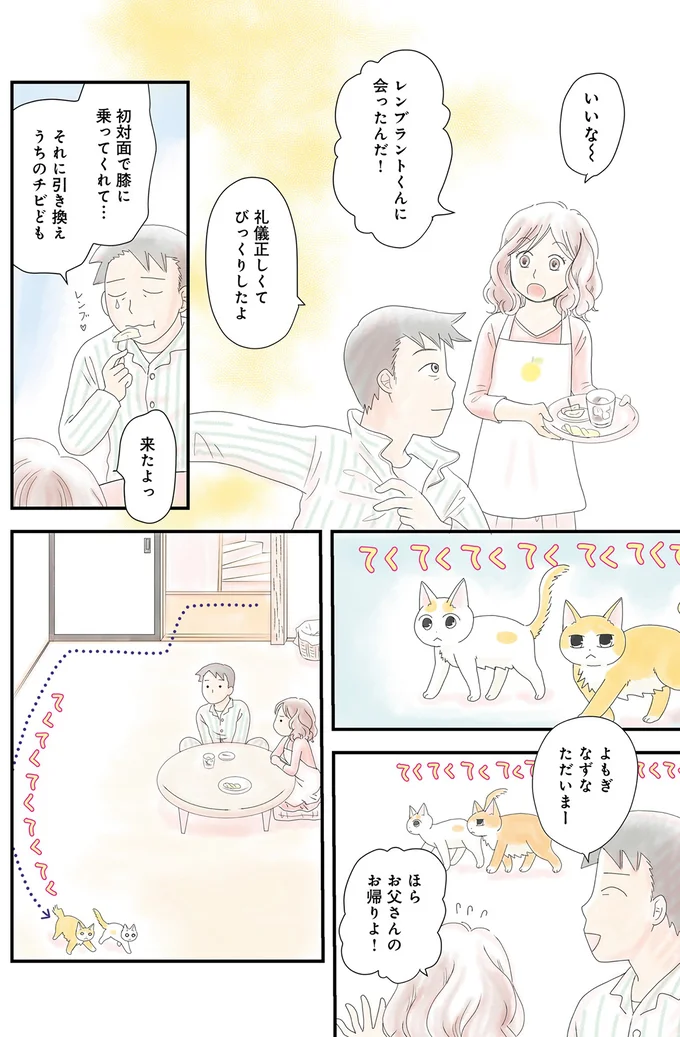 「猫になついてもらう方法」を学んだ男性。その方法は...婚活女子？／飼い猫がなつきません 04-08.png