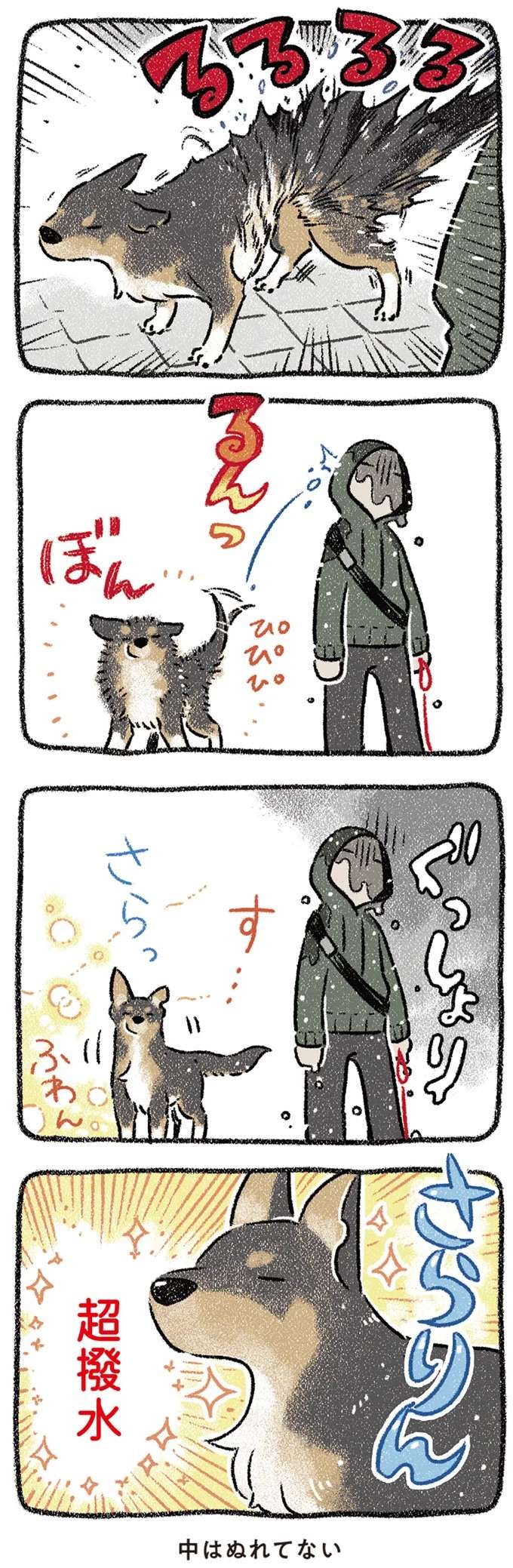 どうしようもなく落ち込んだ日。でも犬がいてくれたら...こうなる／ドベとノラ2 dobetonora13_4.jpeg