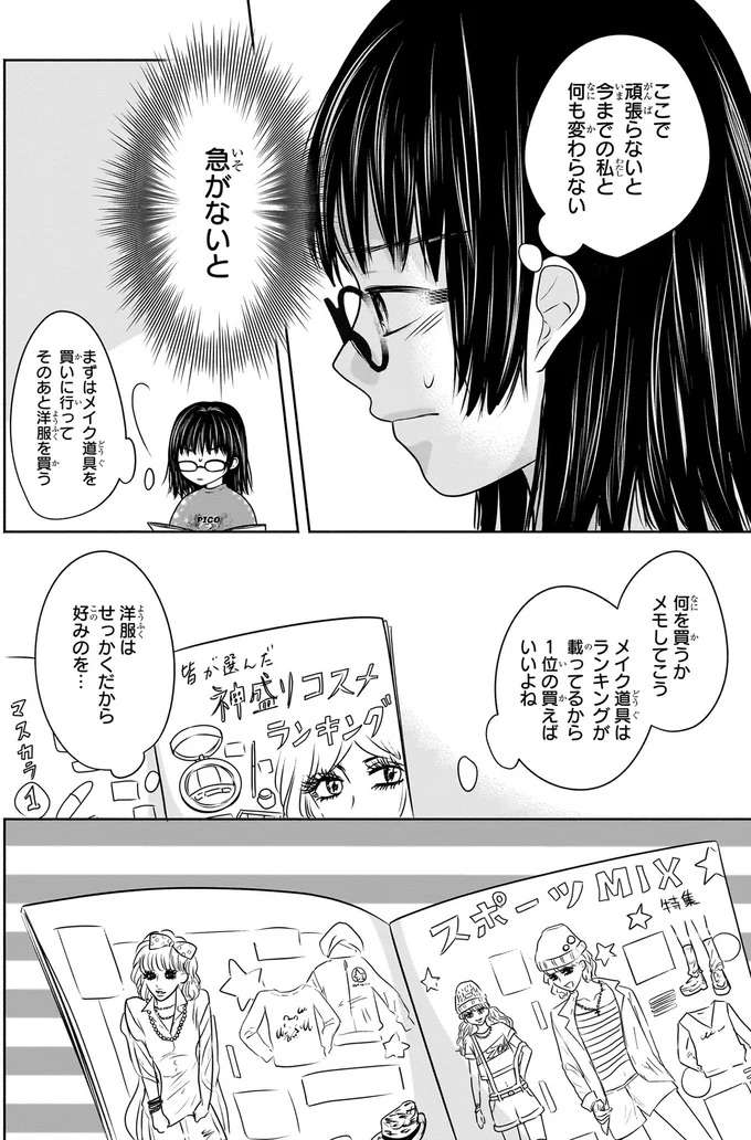 ギャルになるため必要なものがたくさん。まずメイク道具を揃えよう！／30歳喪女、平成ギャルになる1 mojo13_3.jpeg