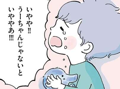 「新しいのを買ってあげる」不用意な言葉で息子を泣かせてしまった。ぬいぐるみに代わりはいないのに／わたしのぬいぐるみさん