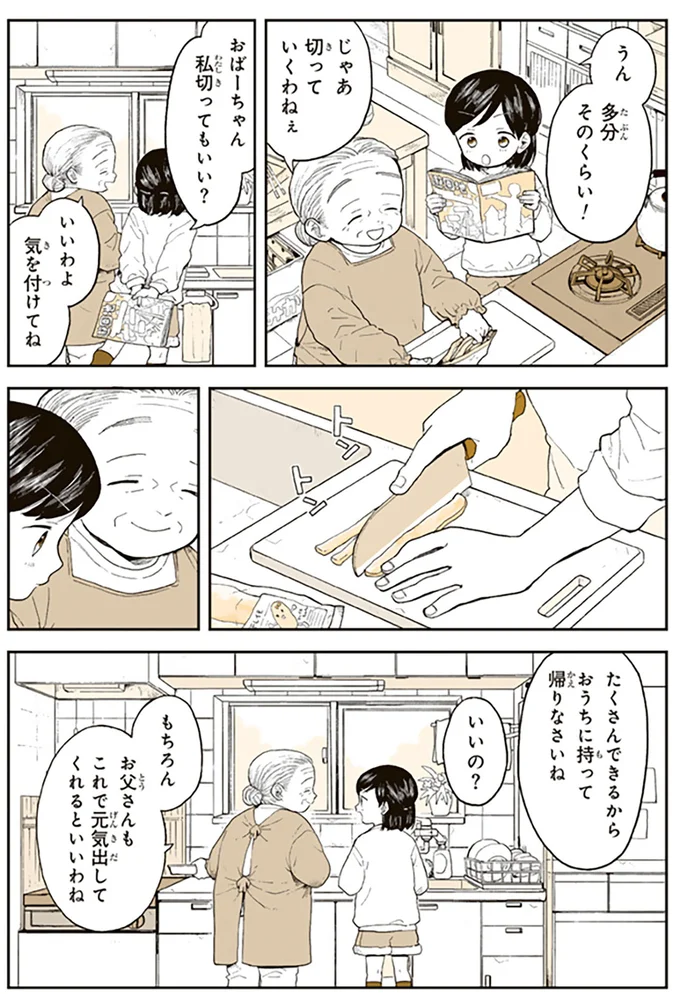 「日常にある幸せを感じる」と話題のマンガ。おばあちゃんのチュロスの思い出は...／特別じゃない日 15679035.webp