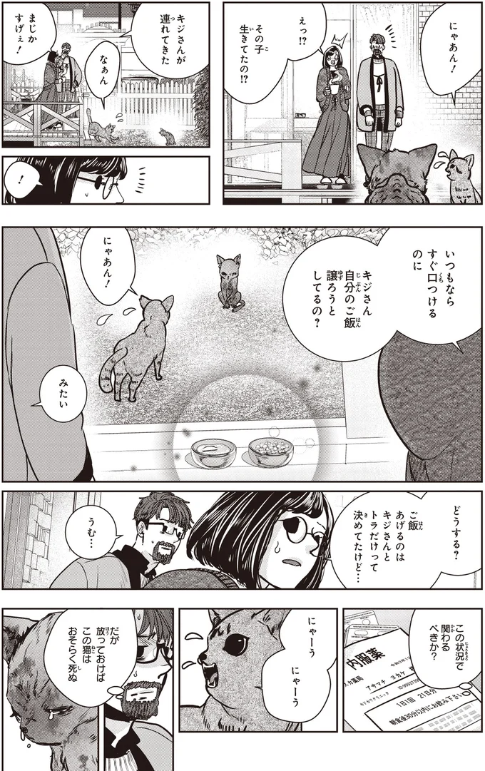 「生きたい」って言ってる...。ボロボロな子猫の「声なきSOS」/スローステップ朔太郎 上 04-01.png