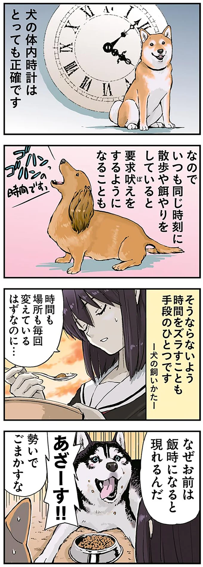 柴犬はハスキー犬が苦手。「そういうところです」ってどういうところ？／世界の終わりに柴犬と 1.png