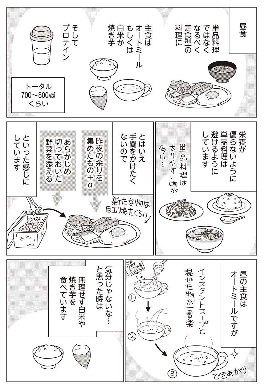 「我慢はしない」けれど「体重は落ちていく」という食事内容は？／人生で一番楽に17kgのダイエット 11.jpg