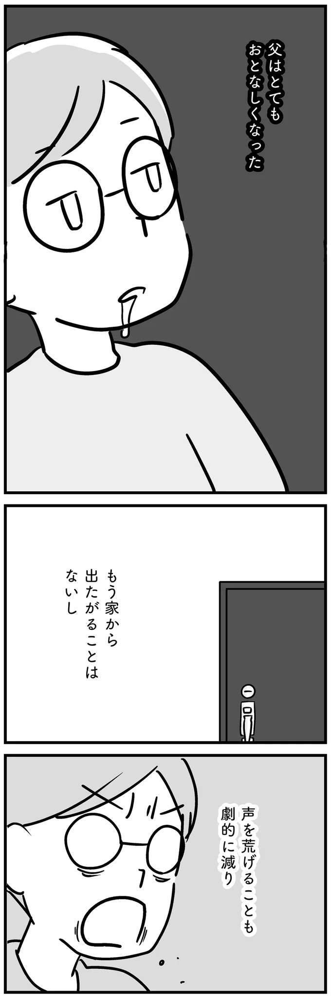 「おとなしくなる薬」で父は穏やかに。いろんなものと引き換えに手に入れた暮らしやすさ／家族を忘れた父親との23年間 kazoku16_5.jpeg