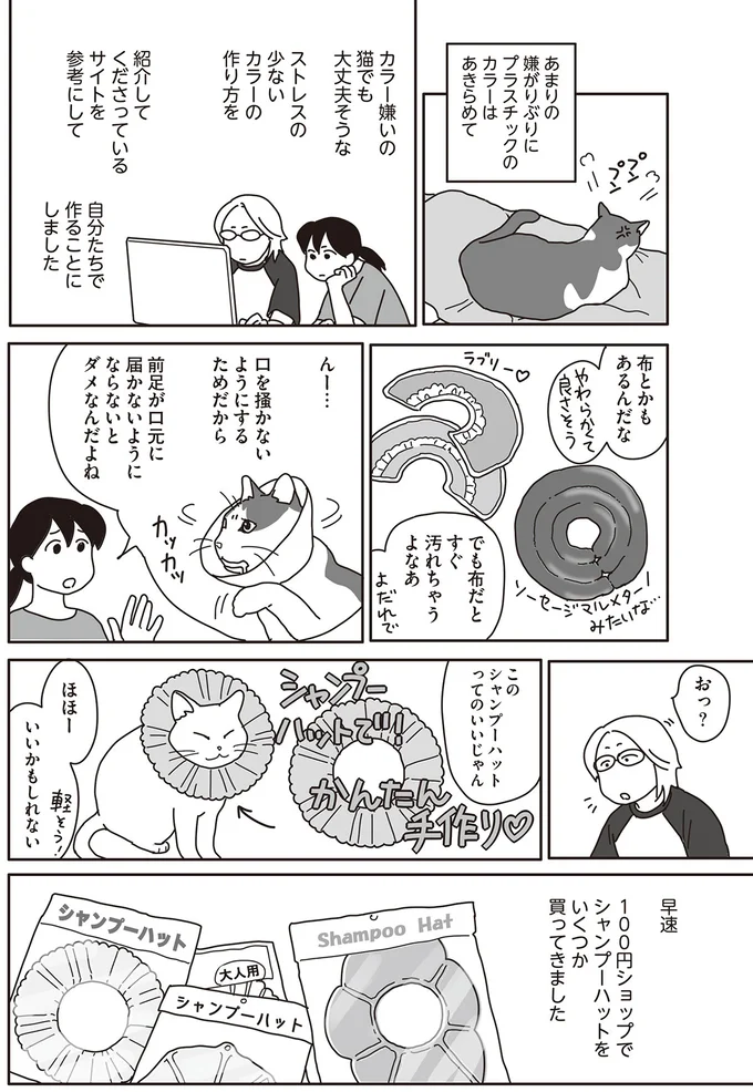 ガンに罹患した愛猫の看病。少しでも快適になるよう飼い主は懸命に...／世界一幸せな飼い主にしてくれた猫 16-06.png