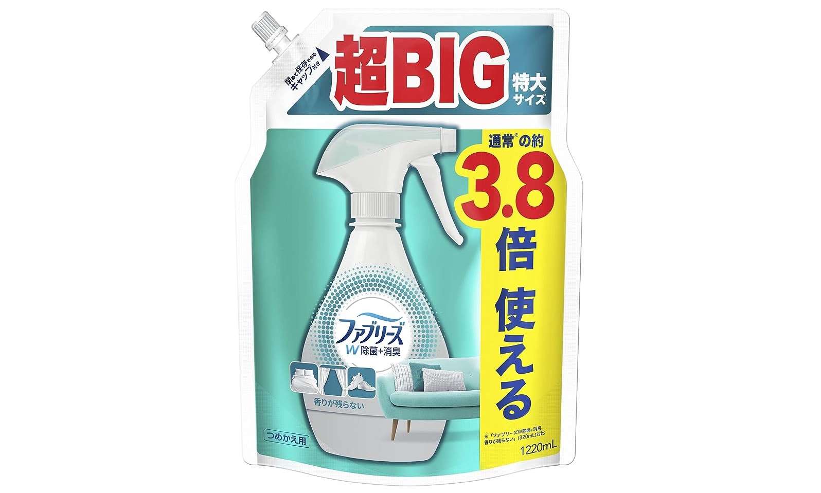 【レノア、ファブリーズ...】日用品は「Amazonセール」がお得！【最大18％OFF】でまとめ買いのチャンス 61LfEcdiDtL._AC_UX569_.jpg