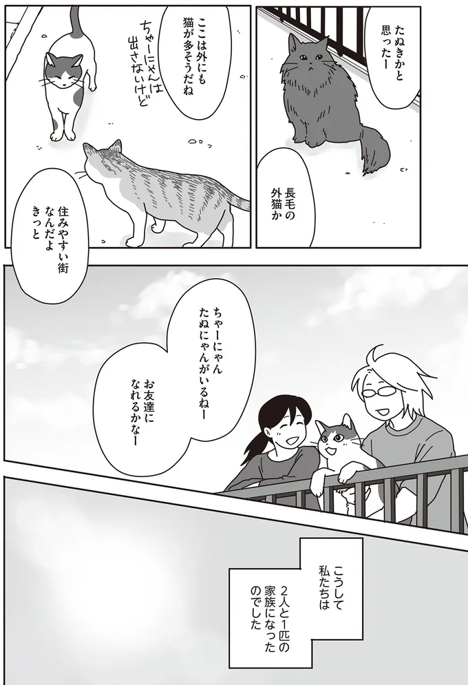 夫婦の縁をつないでくれた保護猫。マリッジブルーも癒してくれて...／世界一幸せな飼い主にしてくれた猫 03-04.png