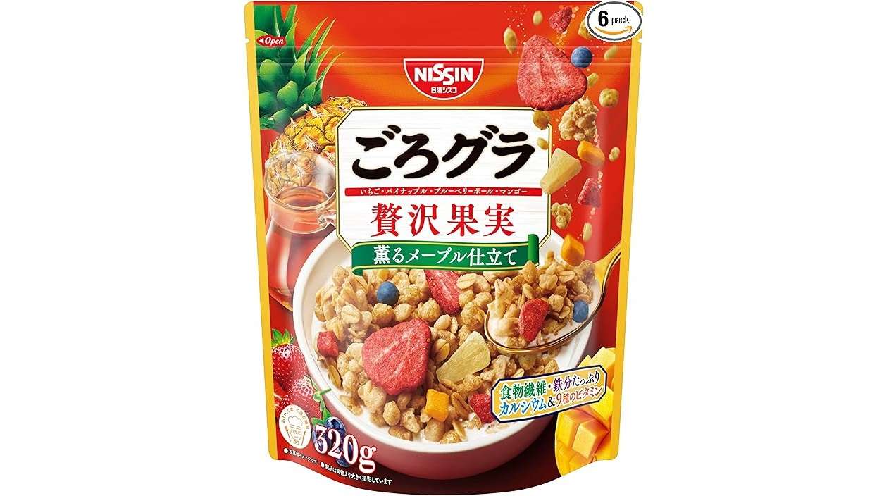 まとめ買いでお得...⁉【最大27％OFF】朝ごはんに軽食に人気の「ごろグラ」を「Amazonセール」でゲット！ 71l-cy153VL._AC_SX569_.jpg