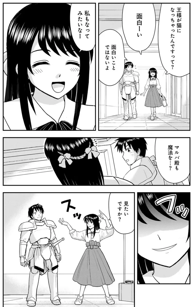 魔女の弟子は普通の女の子？ 「猫になった王」のお世話のために助っ人を呼ぶことに／王が猫になった 15749287.webp