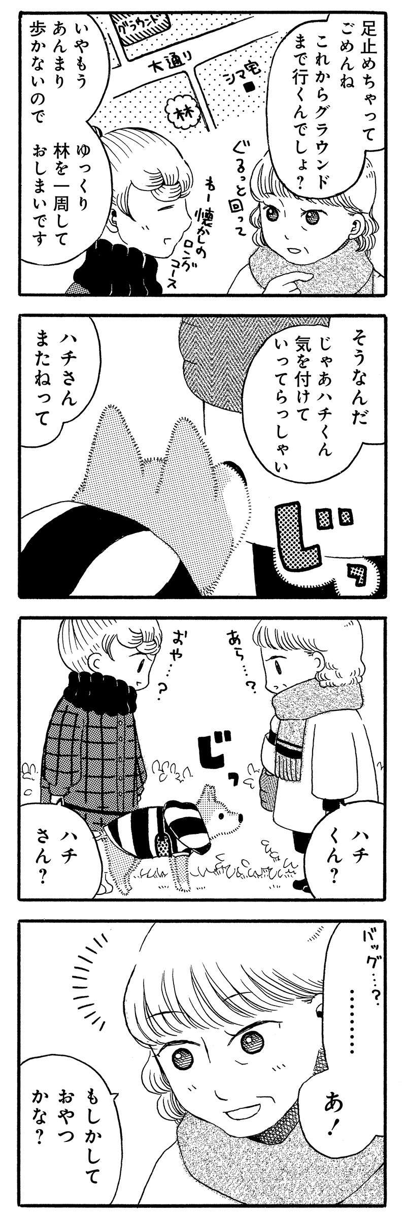 じいちゃん柴犬が散歩で出会うお友達。いなくなった今も...／じじ柴ハチさん 4.jpg