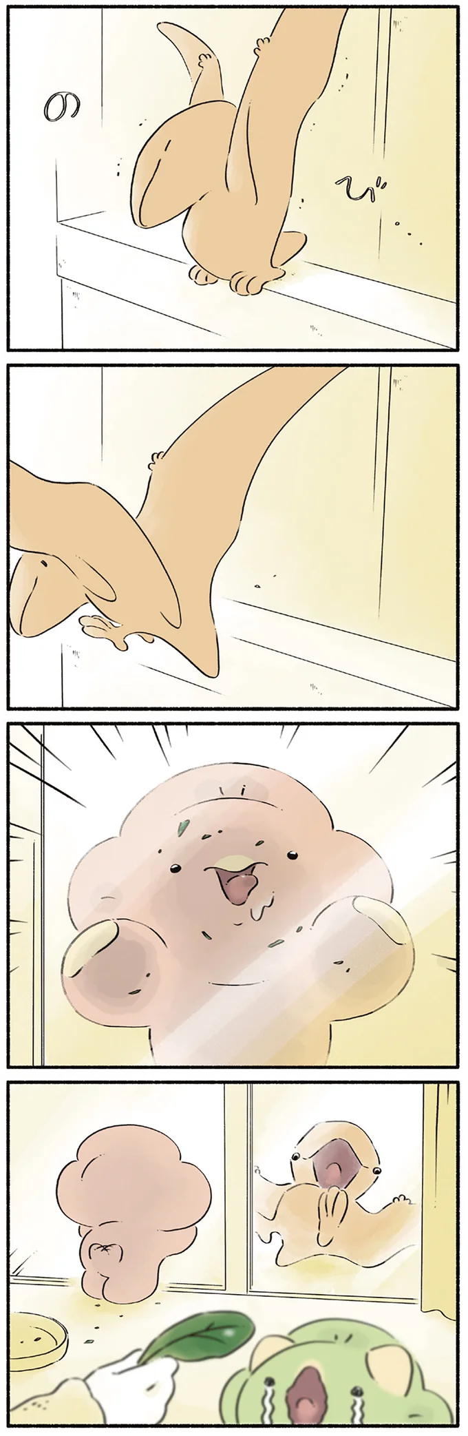 天真爛漫＆物怖じしない小ども恐竜が怖がった未知のものは...／恐竜はじめました３ 13922870.webp